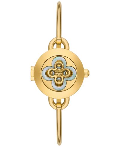 Shop Tory Burch Women's The Miller Gold-tone Stainless Steel Bangle Bracelet Watch 27mm Gift Set