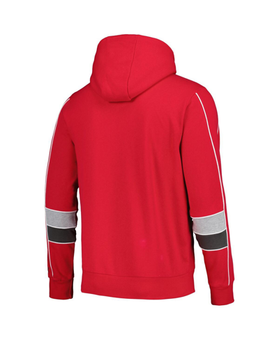 Starter Men's  Red Tampa Bay Buccaneers Captain Pullover Hoodie In Red