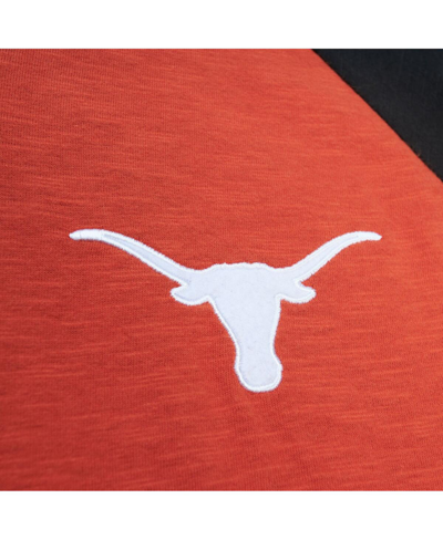 Mitchell & Ness Men's  Orange Texas Longhorns Legendary Slub Raglan Long Sleeve T-shirt In Orange