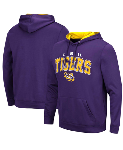 Colosseum Purple Lsu Tigers Reese Pullover Hoodie In Purple