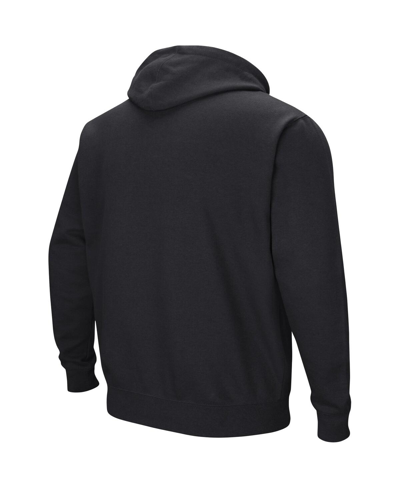 Colosseum Black Alabama Crimson Tide Sunrise Pullover Hoodie In Black
