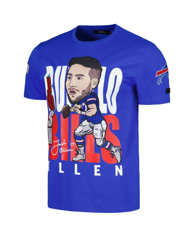 Pro Standard Josh Allen Royal Buffalo Bills Avatar Remix Player Graphic T-shirt In Royal