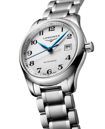Shop Longines Women's Swiss Automatic Master Stainless Steel Bracelet Watch 29mm In No Color