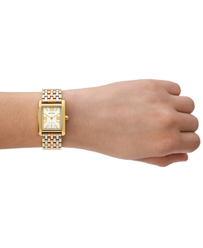 Tory Burch The Eleanor Watch - Tri-tone Stainless Steel In Multicolor
