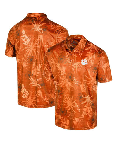 Shop Colosseum Men's  Orange Clemson Tigers Palms Team Polo Shirt