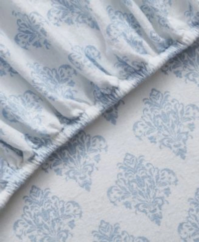 Tahari Home Alexa 100 Cotton Flannel Sheet Sets In Blue