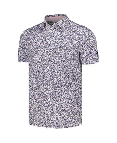 Puma X Arnold Palmer Collection White Arnold Palmer Invitational Mixer Polo In White