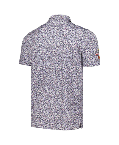 Puma X Arnold Palmer Collection White Arnold Palmer Invitational Mixer Polo In White