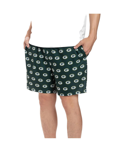 Shop Concepts Sport Men's  Green Green Bay Packers Gauge Jam Two-pack Shorts Set