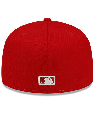 Shop New Era Men's  Red Los Angeles Angels 2022 City Connect 59fifty Fitted Hat