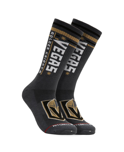 Shop Mitchell & Ness Men's  Charcoal Vegas Golden Knights Power Play Crew Socks