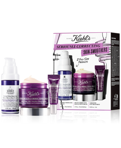Shop Kiehl's Since 1851 3-pc. Seriously Correcting Skin Smoothers Skincare Set In No Color