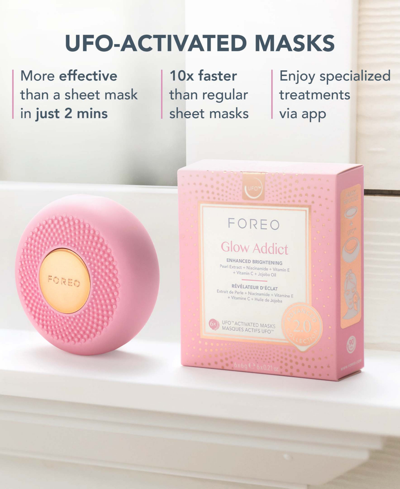 Foreo Ufo 3 Mini 4-in-1 Deep Hydration Facial Treatment In Fuchsia