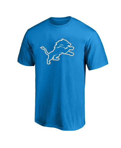 Shop Fanatics Men's  Amon-ra St. Brown Blue Detroit Lions Big And Tall Player Name And Number T-shirt