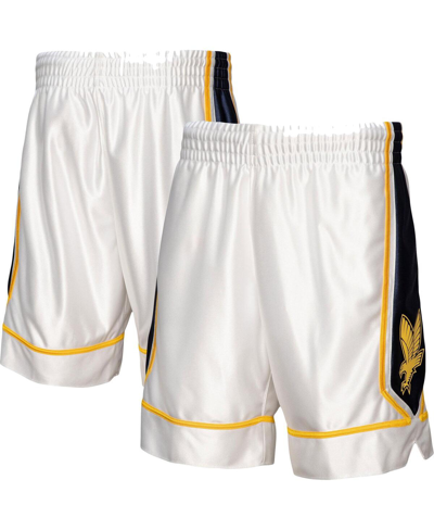 Shop Mitchell & Ness Men's  White Marquette Golden Eagles Authentic Shorts