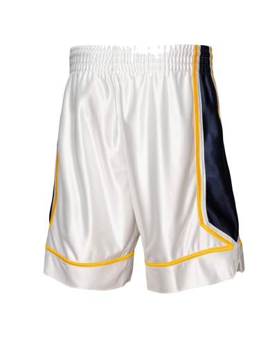 Shop Mitchell & Ness Men's  White Marquette Golden Eagles Authentic Shorts