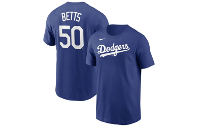 Nike Toddler Los Angeles Dodgers Name And Number Player T-shirt - Mookie Betts In Royal
