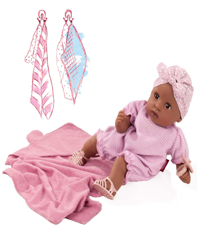 Shop Götz Cosy Aquini Soft Cloth Bath Baby Doll In Multi