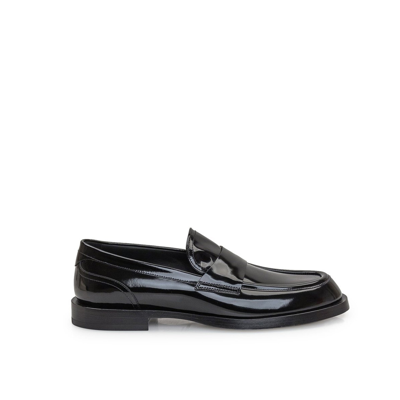 Shop Dolce & Gabbana Leather Loafers