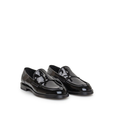 Shop Dolce & Gabbana Leather Loafers