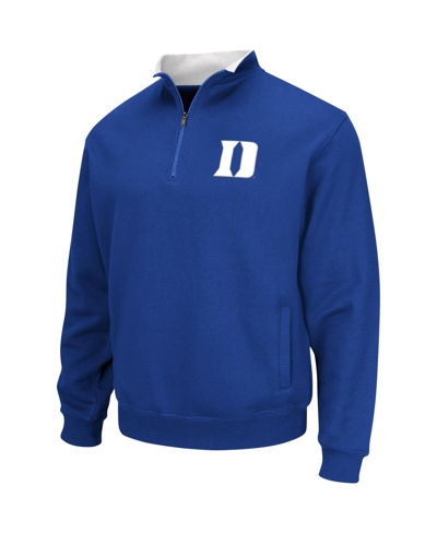 Colosseum Royal Duke Blue Devils Tortugas Quarter-zip Top In Royal