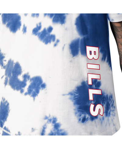Msx By Michael Strahan Men's  Royal Buffalo Bills Freestyle Tie-dye T-shirt In Royal