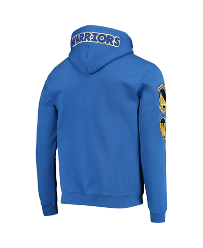 Pro Standard Men's  Stephen Curry Royal Golden State Warriors Player Pullover Hoodie In Royal