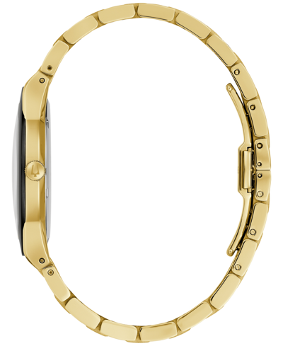 Shop Bulova Men's Modern Millennia Gold-tone Stainless Steel Bracelet Watch 41mm