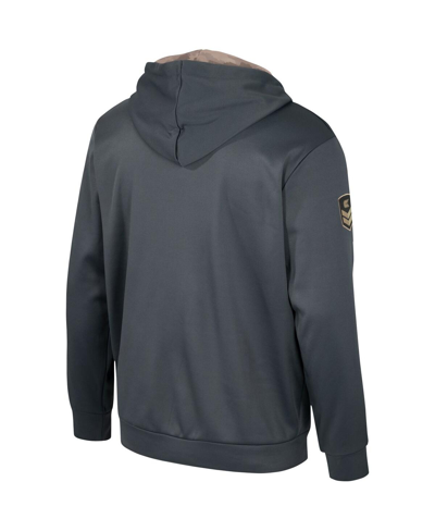 Colosseum Charcoal Alabama Crimson Tide Oht Military Appreciation Pullover Hoodie In Charcoal
