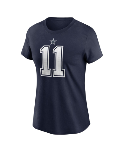 Nike Women's  Micah Parsons Navy Dallas Cowboys Player Name And Number T-shirt In Navy