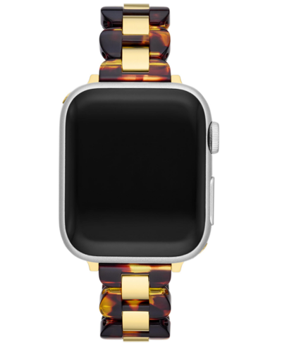 Shop Kate Spade Women's Tortoise Printed Acetate Band For Apple Watch, 38, 40, 41, 42, 44, 45, 49mm
