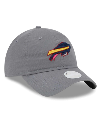 New Era Women's  Gray Buffalo Bills Color Pack Multi 9twenty Adjustable Hat In Gray