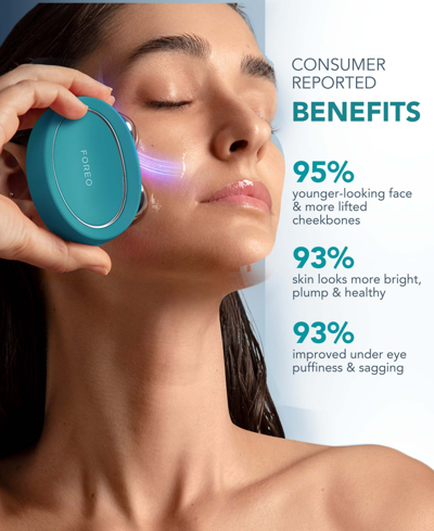 Shop Foreo Bear 2 Advanced Microcurrent Facial Toning Device In Evergreen