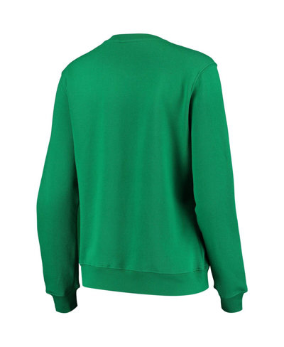 Colosseum Women's  Green Notre Dame Fighting Irish Campanile Pullover Sweatshirt In Green
