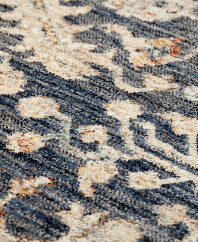D Style Bergama Be8 9' X 13'2" Area Rug In Navy