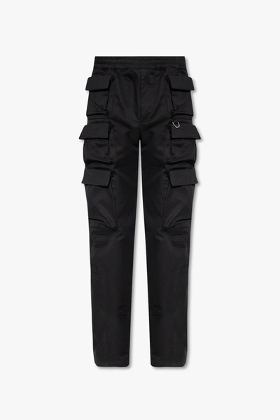 Shop Givenchy Black Cargo Trousers In New