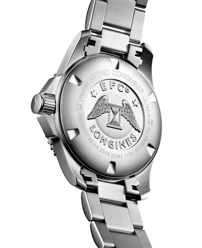 Longines Men's Swiss Automatic Hydroconquest Stainless Steel Bracelet Watch 43mm In No Color