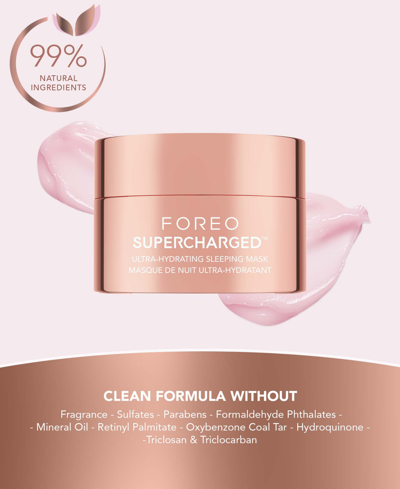 Shop Foreo Supercharged Ultra-hydrating Sleeping Mask, 75 ml In No Color