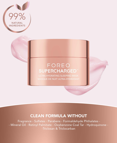 Foreo Supercharged Ultra-hydrating Sleeping Mask, 75 ml In No Color