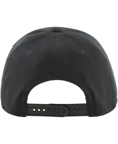 Shop 47 Brand Men's ' Black Brooklyn Nets Ring Tone Hitch Snapback Hat
