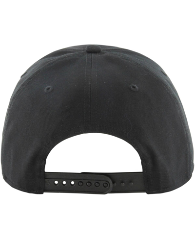 47 Brand Men's ' Black Brooklyn Nets Ring Tone Hitch Snapback Hat In Black