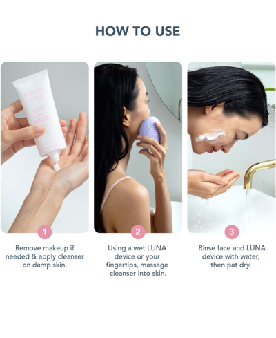 Foreo Luna Micro-foam Cleanser, 2 Ml, 100 ml In No Color