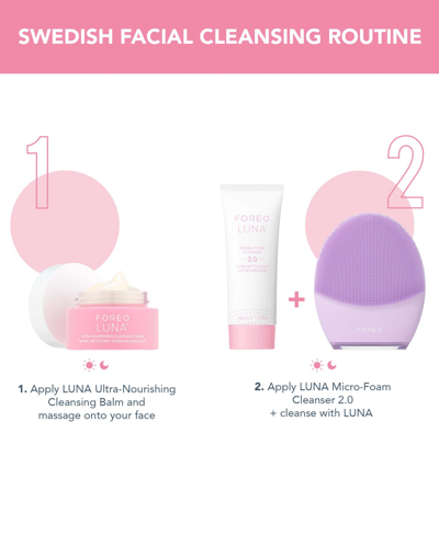 Shop Foreo Luna Micro-foam Cleanser, 2 Ml, 100 ml In No Color