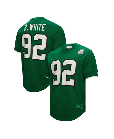 Mitchell & Ness Men's  Reggie White Kelly Green Philadelphia Eagles Retired Player Name Number Mesh T In Kelly Green