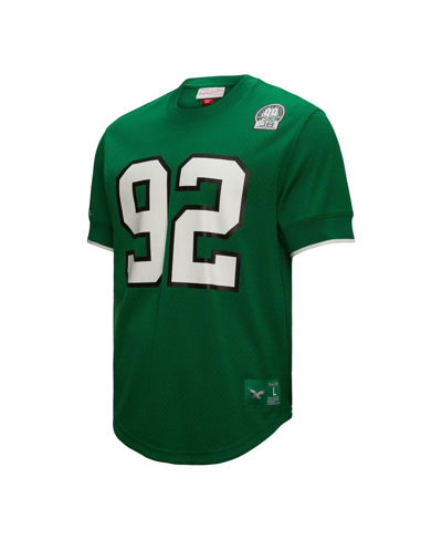 Mitchell & Ness Men's  Reggie White Kelly Green Philadelphia Eagles Retired Player Name Number Mesh T In Kelly Green