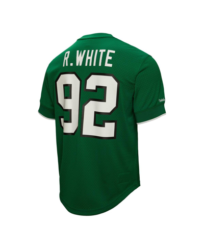 Mitchell & Ness Men's  Reggie White Kelly Green Philadelphia Eagles Retired Player Name Number Mesh T In Kelly Green