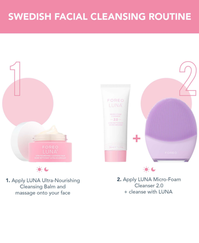 Shop Foreo Luna Ultra Nourishing Cleansing Balm, 75 ml In No Color