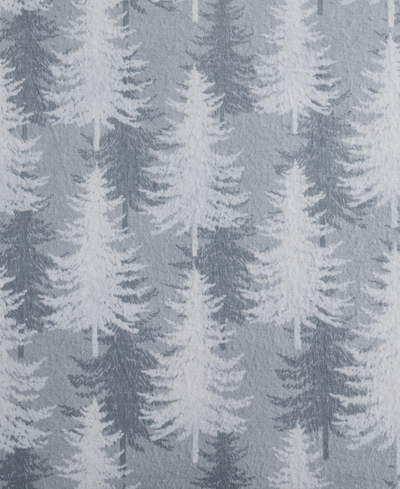Shop Tahari Home Tree 100% Cotton Flannel 4-pc. Sheet Set, Queen In Gray