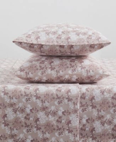 Shop Tahari Home Mora 100 Cotton Flannel Sheet Sets In Blush