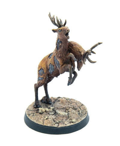 Shop Modiphius Fallout Wasteland Warfare Creatures Radstag Herd 3 Figures In Multi
